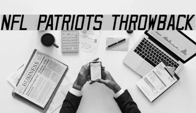 NFL Patriots Throwback Font examples