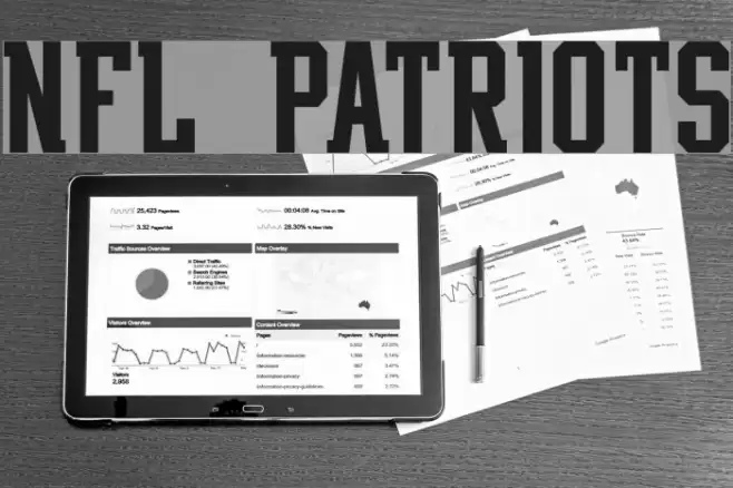 NFL Patriots Шрифта examples