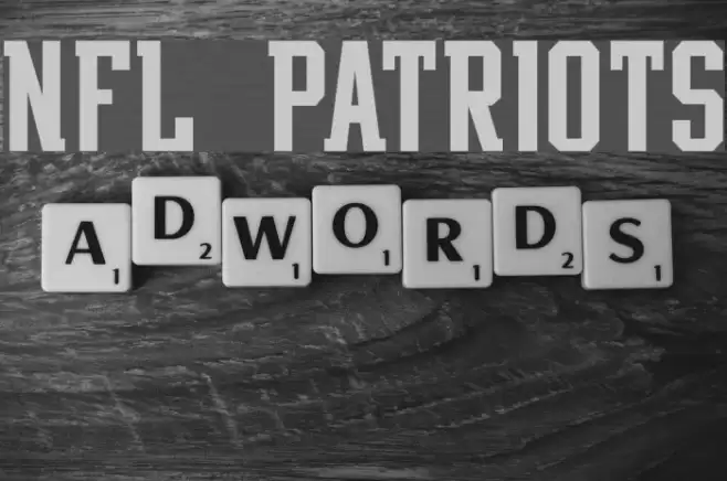 NFL Patriots Шрифта examples