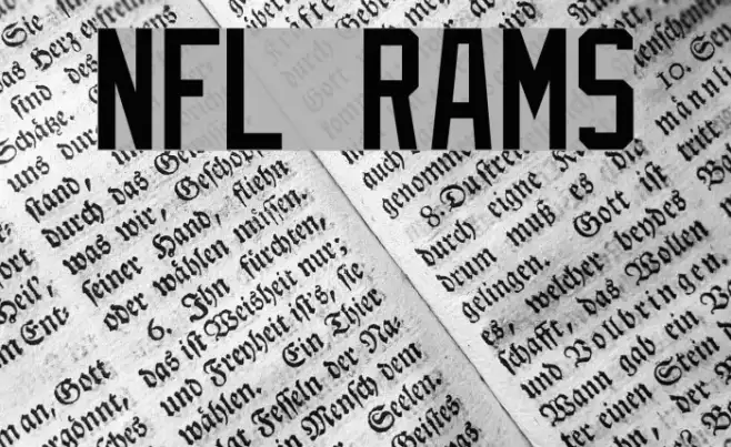 NFL Rams Example 2