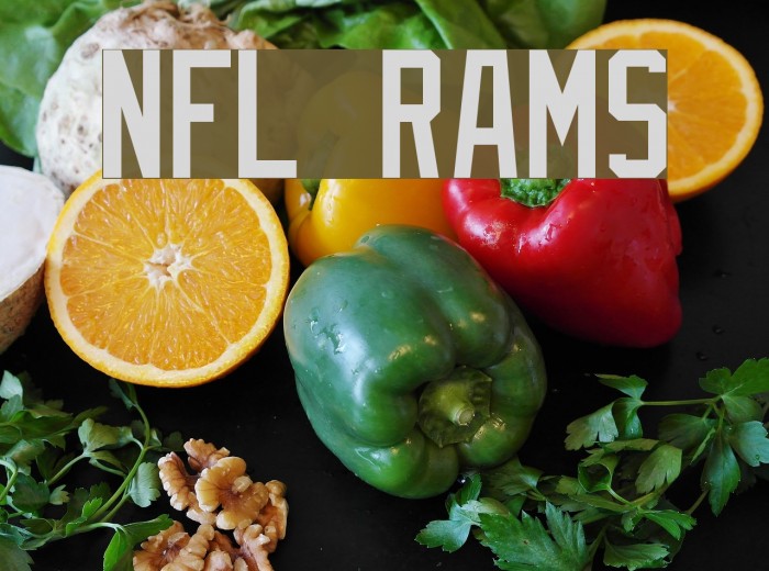 Download free NFL Rams Regular font 💓