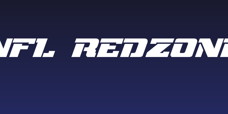 NFL RedZone Social Header