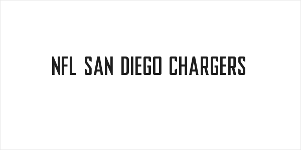 NFL San Diego Chargers Logo