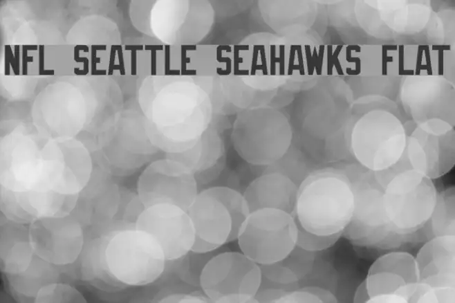 NFL Seattle Seahawks Flat Example 1