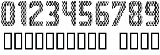 NFL Seattle Seahawks Pattern Schriftart Anderer Schreiben