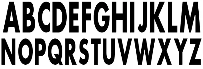 NFL Steelers Font Litere mici