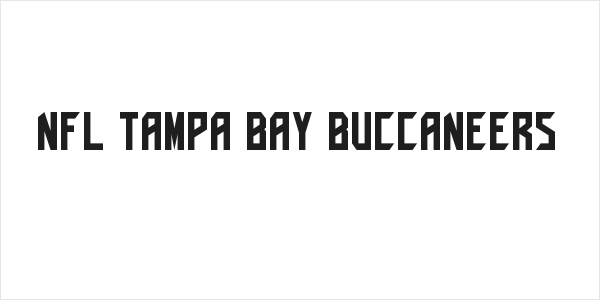 NFL Tampa Bay Buccaneers Logo