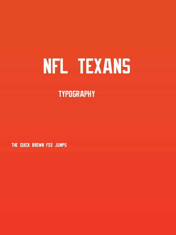 NFL Texans Poster