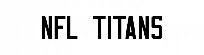 NFL Titans  नि: शुल्क फ़ॉन्ट्स डाउनलोड