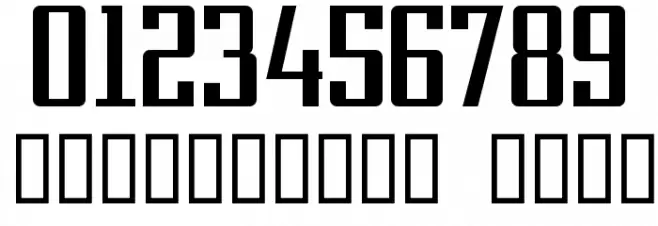 NFL Titans Font OTHER CHARS