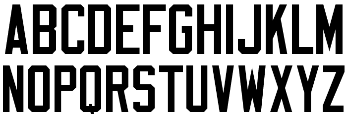 NFL Titans Font LOWERCASE