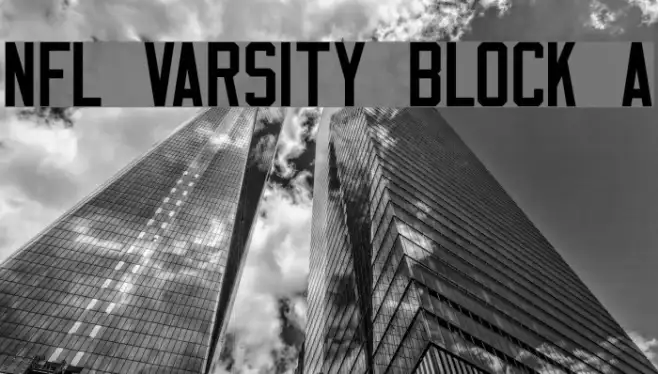 NFL Varsity Block A Example 2