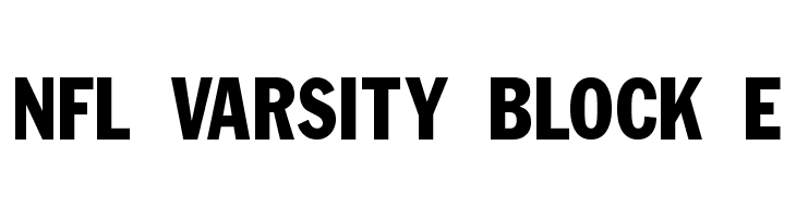 NFL Varsity Block E Fuentes
