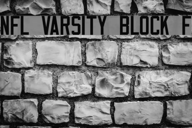 NFL Varsity Block F Example 1