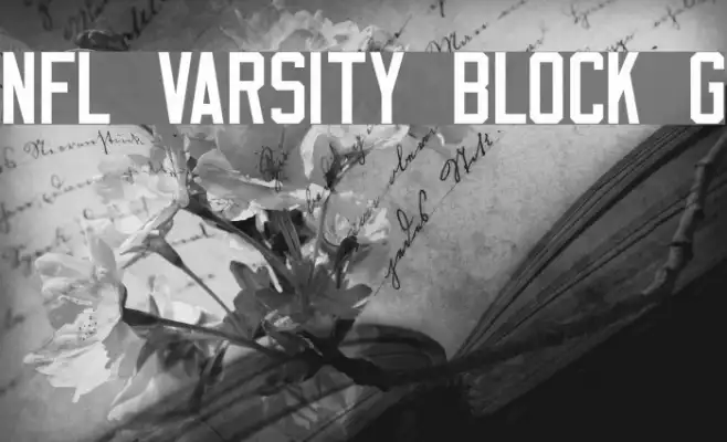 NFL Varsity Block G Example 2