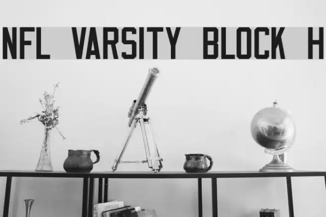 NFL Varsity Block H Example 2