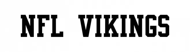NFL Vikings  Fuentes Gratis Descargar