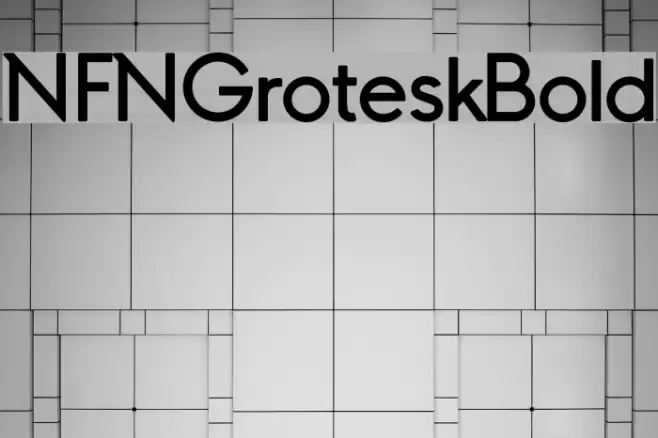 NFNGroteskBold Example 2