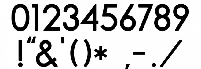 NFNGroteskCapsBold Font OTHER CHARS