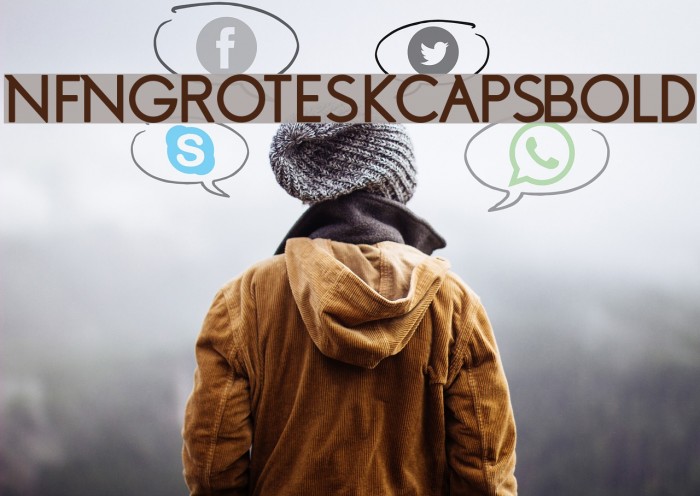 NFNGroteskCapsBold Шрифта examples