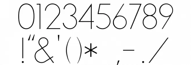 NFNGroteskCapsLight Font OTHER CHARS