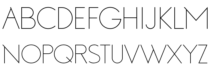 NFNGroteskCapsLight Font LOWERCASE