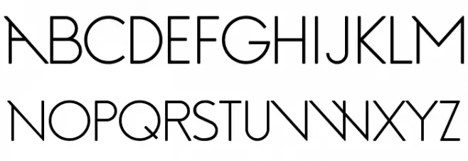 NFNGroteskCapsRegular 字体 大写