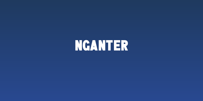 NGANTER Social Header