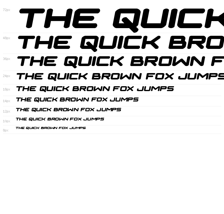 NGC 292 Expanded Semi-Italic Waterfall