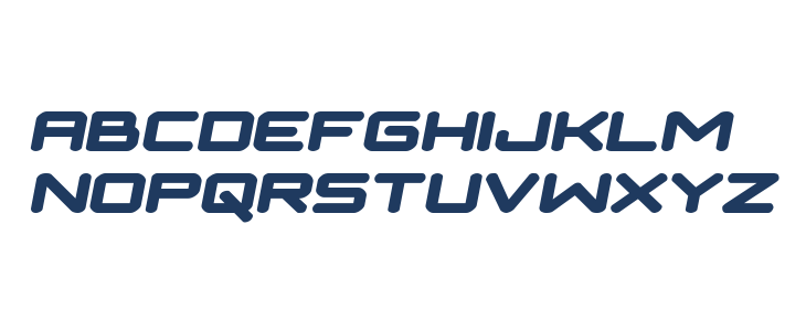 NGC 292 Expanded Semi-Italic Lowercase