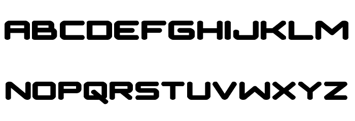 NGC 292 Expanded Font LOWERCASE