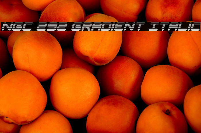 NGC 292 Gradient Italic Example 1