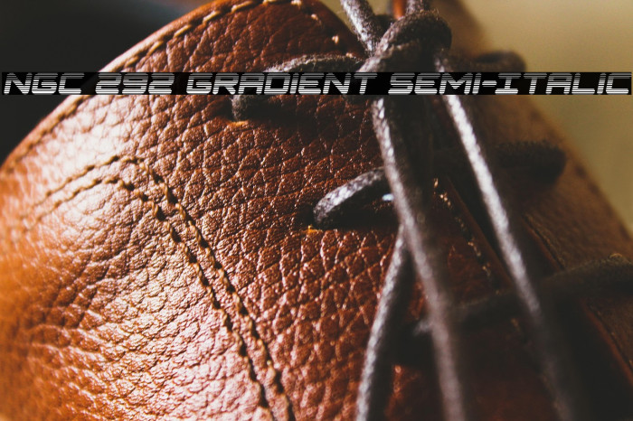 NGC 292 Gradient Semi-Italic Example 3