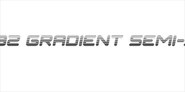 NGC 292 Gradient Semi-Italic Logo