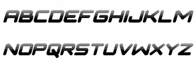 NGC 292 Halftone Italic フォント 小文字