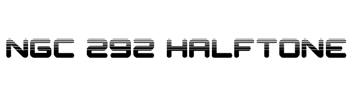 NGC 292 Halftone  Fuentes Gratis Descargar