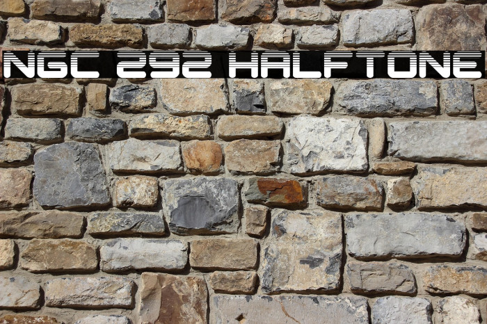 NGC 292 Halftone Example 1