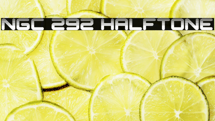 NGC 292 Halftone Example 2