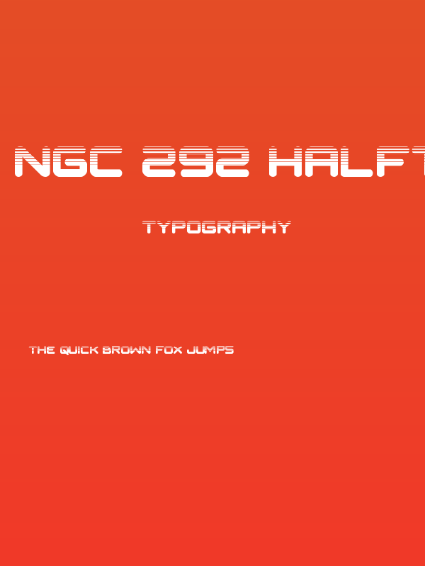 NGC 292 Halftone Poster