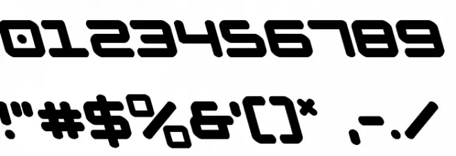 NGC 292 Leftalic Font OTHER CHARS