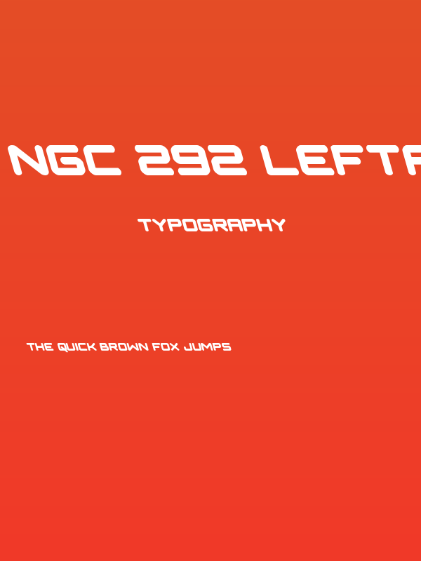 NGC 292 Leftalic Poster