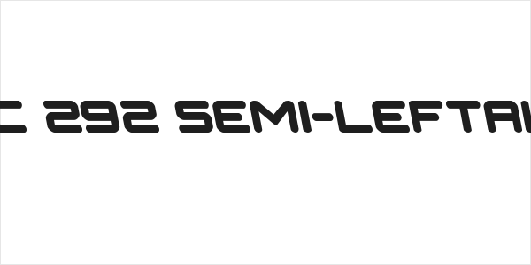 NGC 292 Semi-Leftalic Logo