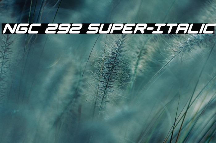 NGC 292 Super-Italic Example 1