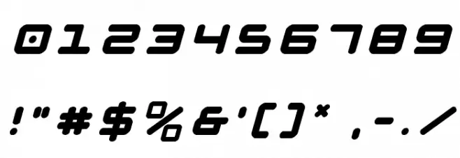 NGC 292 Title Italic Font OTHER CHARS