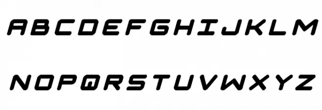 NGC 292 Title Italic Font UPPERCASE