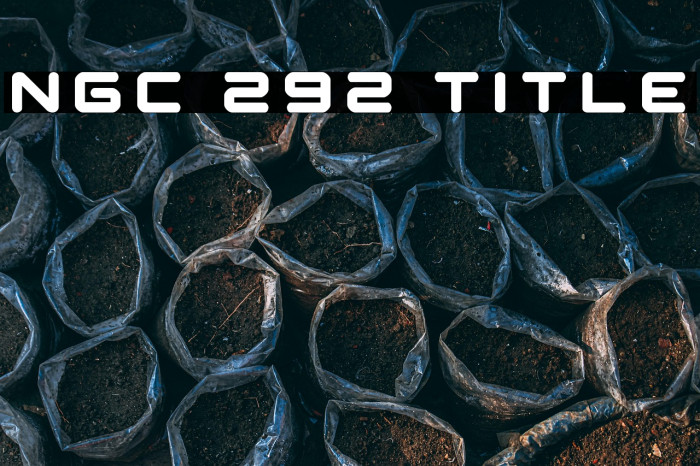 NGC 292 Title Example 3
