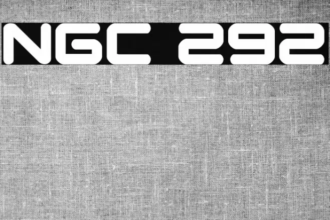 NGC 292 Font examples