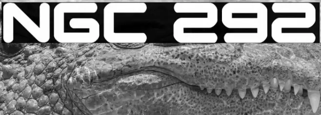 NGC 292 Font examples