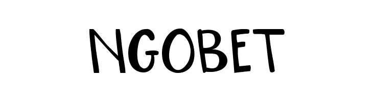 NGOBET  Free Fonts Download