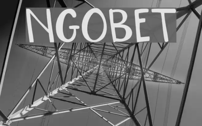 NGOBET Font examples